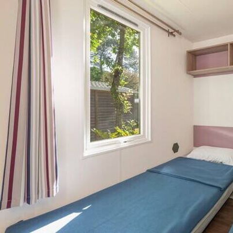 Stacaravan 6 personen - Comfort | 3 slaapkamers | 6 pers | Verhoogd terras | Airconditioning