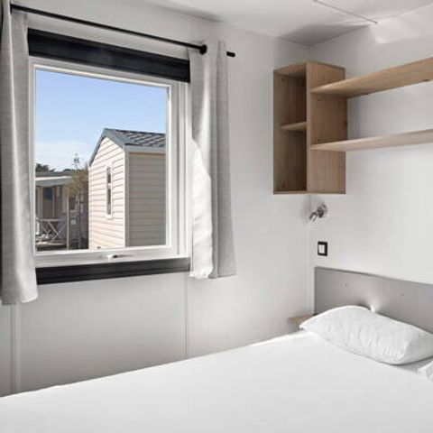 Stacaravan 6 personen - Mobile-home | Comfort | 3 Slaapkamers | 6 Pers. | Verhoogd terras | TV