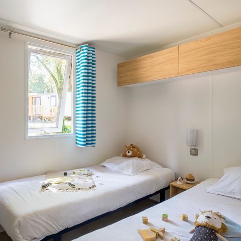 Stacaravan 4 personen - Cottage Select TV Clim Plancha Wifi - 2 slaapkamers - 4 pers.