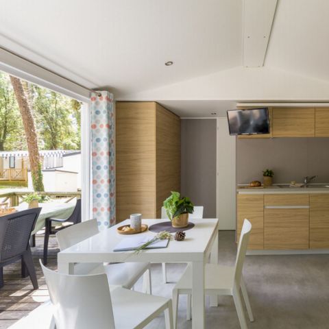 Stacaravan 6 personen - Vakantiehuis Brasilia 6 pers 3 Ch 1 Sdb ***