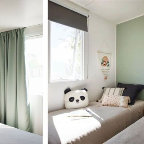 Stacaravan 6 personen - Vakantiehuis Brasilia 6 pers 3 Ch 1 Sdb ***
