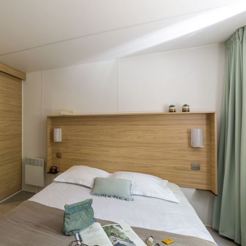 Stacaravan 4 personen - Cottage Bora Bora voor - 2 slaapkamers - 1 badkamer