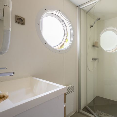 Stacaravan 4 personen - Cottage Bora Bora voor - 2 slaapkamers - 1 badkamer
