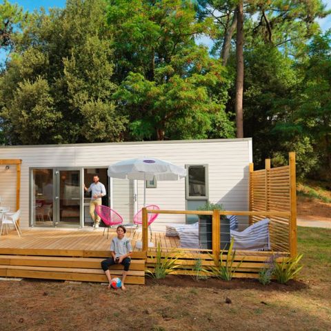 Stacaravan 6 personen - Cottage Palma 6 pers 3 slaapkamers 2 badkamers Premium