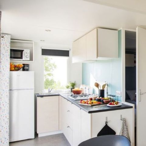 Stacaravan 4/6 personen - Vakantiehuis Brasilia - 2 Ch - 1 Sdb