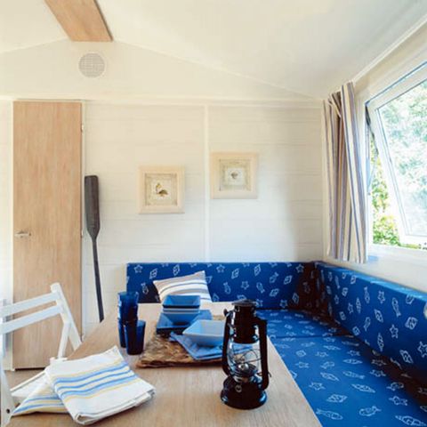Stacaravan 4 personen - Cottage Acapulco 4 pers 2 sl.k. 1 bad ** (in het Frans)