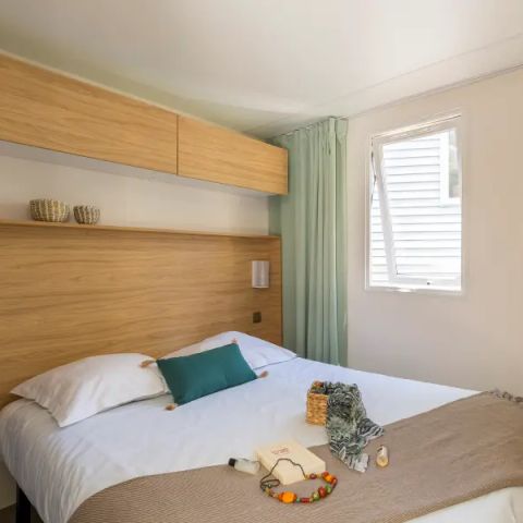 Stacaravan 6 personen - Stacaravan Aqua 3 slaapkamers 6 personen TV