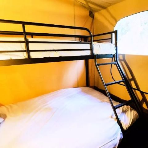 Safaritent 5 personen - Lodge Premium Tent 3 Kamers 5 Personen