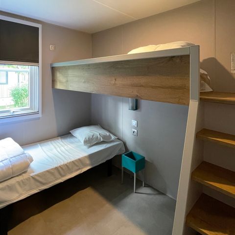 Stacaravan 6 personen - 3 CH - 6 pers