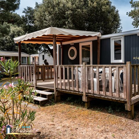 Stacaravan 4 personen - CONFORT PLUS 27,5 m² (27,5 m²)