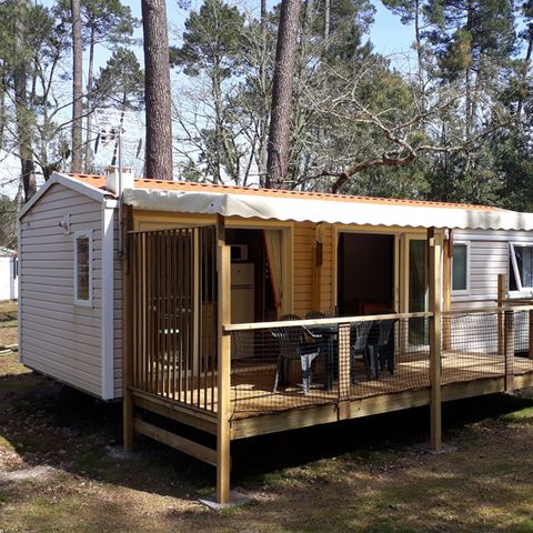 Stacaravan 6 personen - CONFORT+