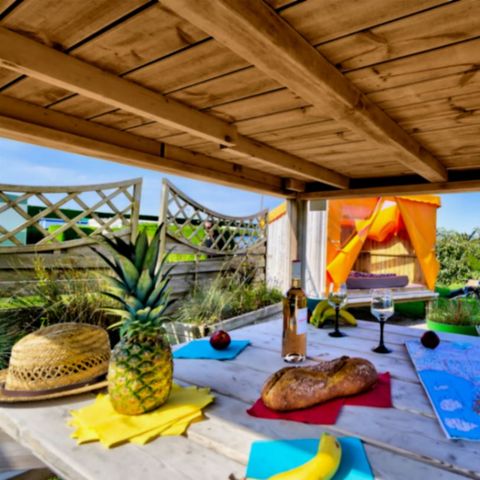 UNIEKE ACCOMMODATIE 2 personen - CAMP ETOILE (zonder sanitair)