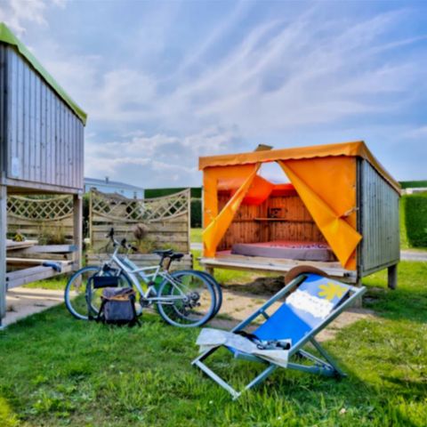UNIEKE ACCOMMODATIE 2 personen - CAMP ETOILE (zonder sanitair)