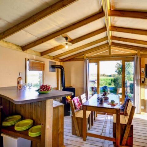 Safaritent 4 personen - LODGE PREMIUM ZOET