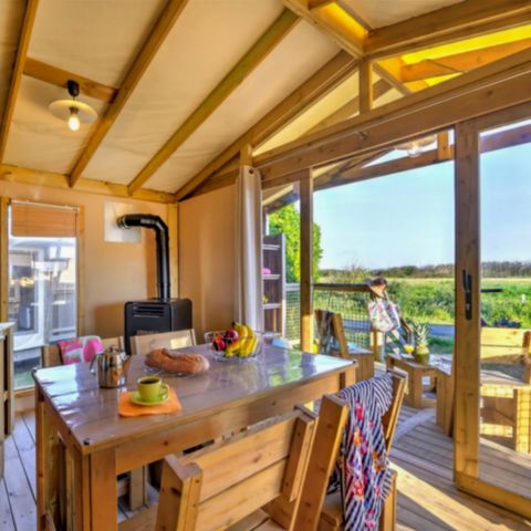 Safaritent 4 personen - LODGE PREMIUM ZOET
