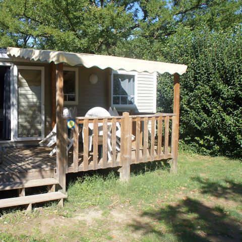 Stacaravan 5 personen - 4/5-persoons stacaravan Premium (ca. 32m²)