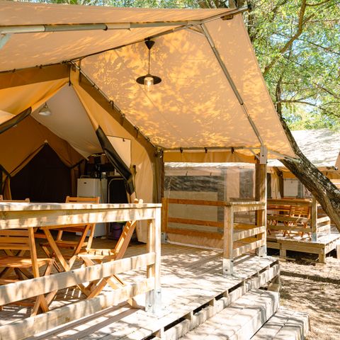 Safaritent 5 personen - Tent Lodge Victoria 2ch