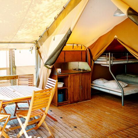 Safaritent 5 personen - Tent Lodge Victoria 2ch