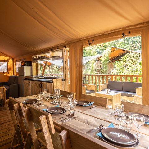 Accommodatie 6 personen - Chalet luxe - SPA 7pers