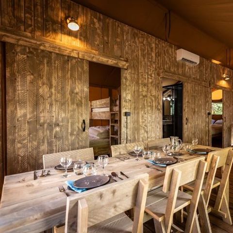 Accommodatie 6 personen - Chalet luxe - SPA 7pers