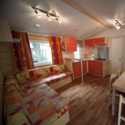 Stacaravan 6 personen - Cerisier