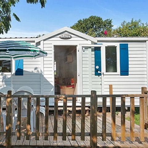 Stacaravan 6 personen - Stacaravan | Classic XL | 3 slaapkamers | 6 pers. | Terras met overkapping, niet overdekt | Airconditioning.