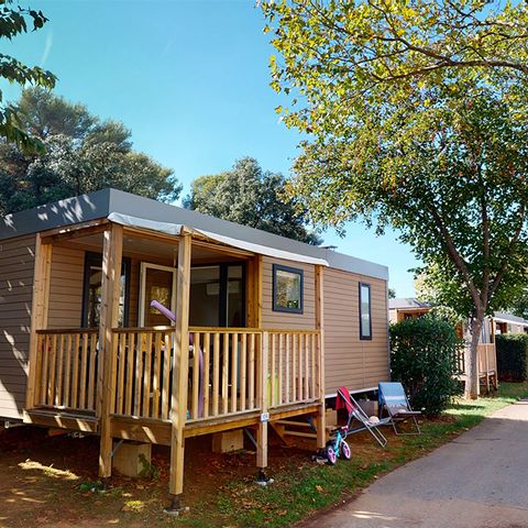 Stacaravan 4 personen - Stacaravan Cassis - 28 m² - 2 slaapkamers