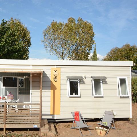 Stacaravan 4 personen - Stacaravan Saint-Cyr - 26m² - 2 Slaapkamers