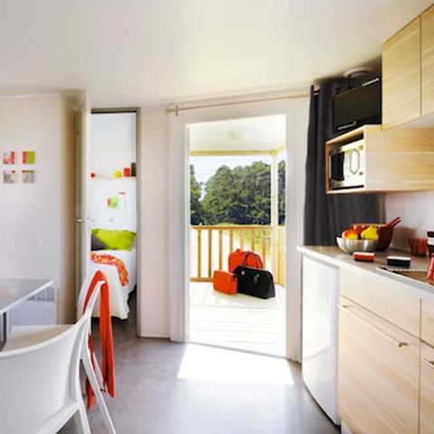 Stacaravan 4 personen - Caribische Stacaravan - 24m² - 2 Slaapkamers