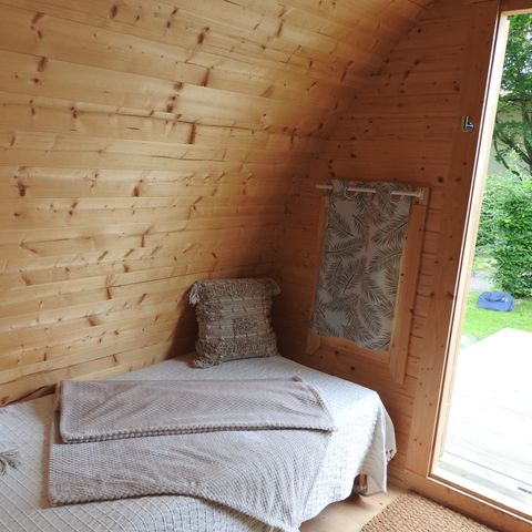 Uniek 2 personen - POD + PRIVÉ JACUZZI - 1 slaapkamer