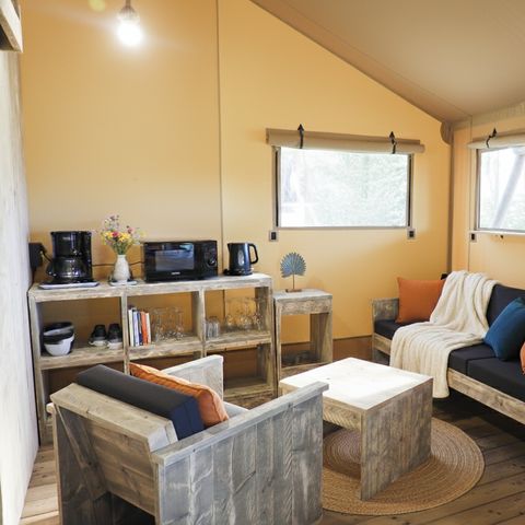 Safaritent 5 personen - LUXE SAFARI LODGE