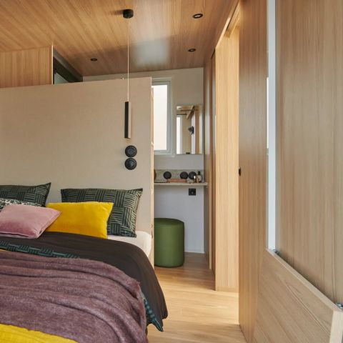Stacaravan 4 personen - Sunêlia Luxe TAOS F4 4 pers. 2 slaapkamers. 2 badkamers.