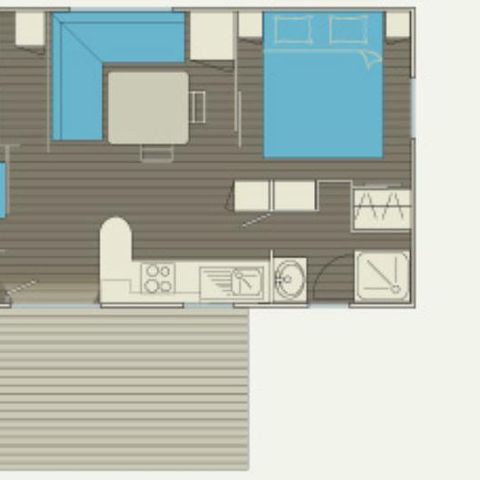 Stacaravan 5 personen - MH3 ZEN 32 m²