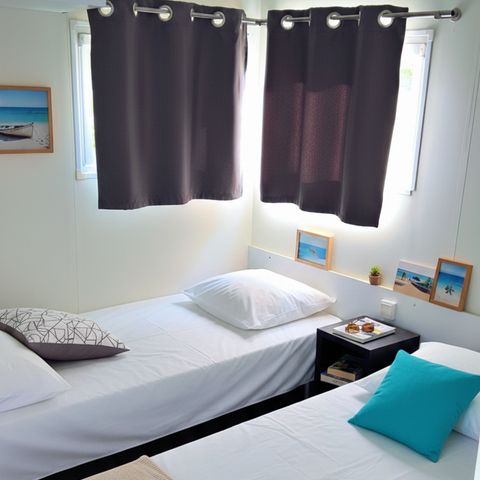 Stacaravan 6 personen - MH3 VIP TAOS 40 m²