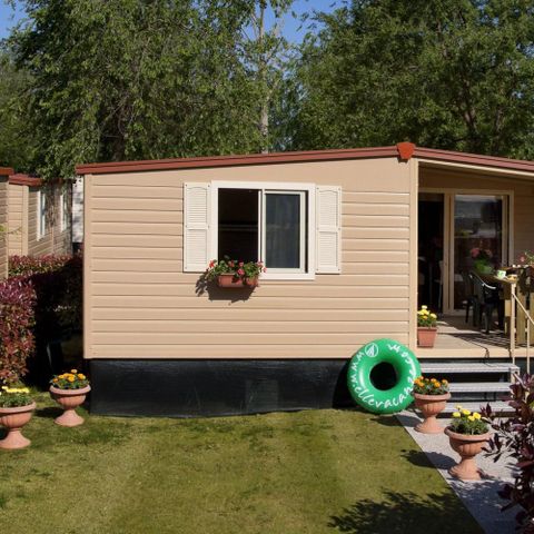 Stacaravan 5 personen - hu Stay Easy L Plus Bungalow Standaard