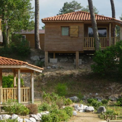 Chalet 6 personen - NATUREO CABIN 3bed 6 pers