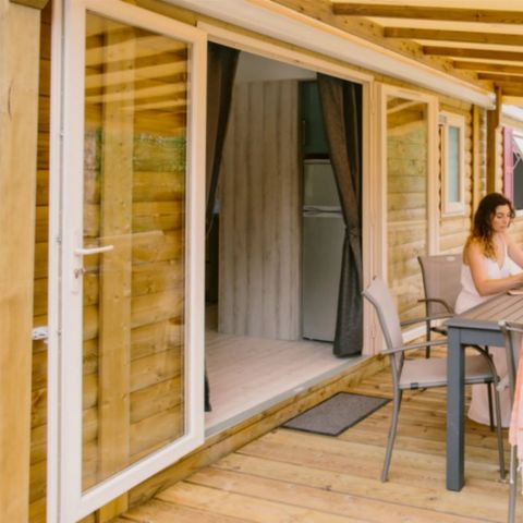 Stacaravan 6 personen - COTTAGE PREMIUM 3bed 6 pers
