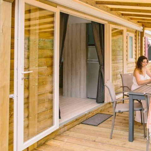 Stacaravan 6 personen - COTTAGE PREMIUM PP 3 sl.k. 6 pers