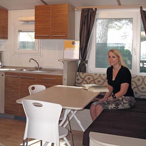 Stacaravan 5 personen - SUNLODGE REDWOOD