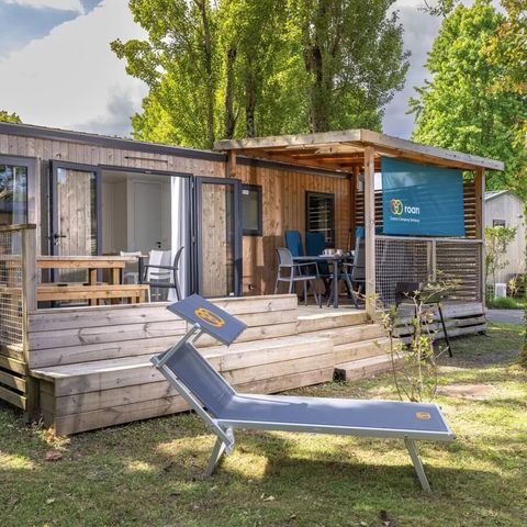 Stacaravan 6 personen - Premium 3 slaapkamers zonder TV