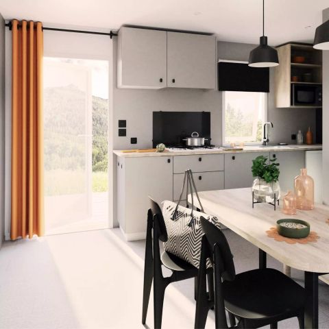 Stacaravan 6 personen - 3 Kamers 4/6 Personen Airconditioning + TV