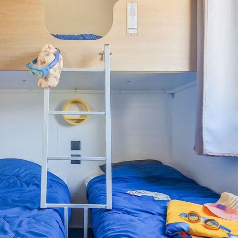 Stacaravan 7 personen - Stacaravan Evasion+ 7 personen 2 kamers 28m² - stacaravan