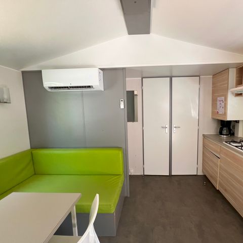 Stacaravan 6 personen - 2 slaapkamers - TV - CLIM