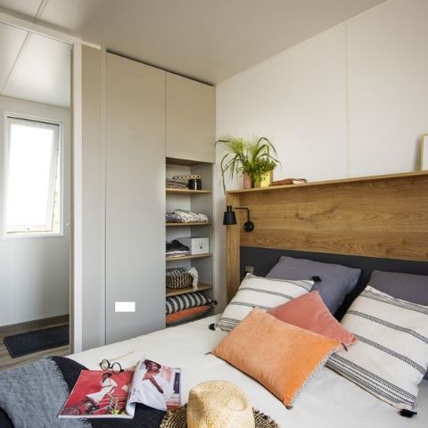 Stacaravan 4 personen - Premium 4 personen 2 kamers 28m² - Premium 4 personen 2 kamers 28m² - Premium 4 personen