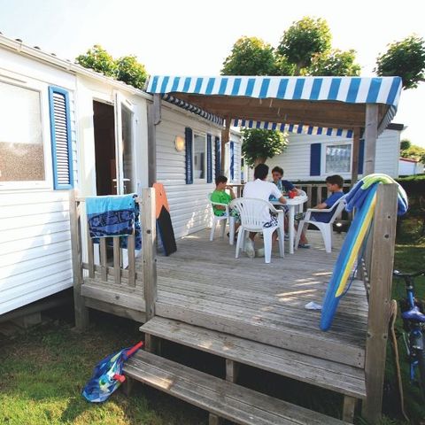 Stacaravan 6 personen - Evasion+ 6 personen 2 kamers 23m² - voor 6 personen