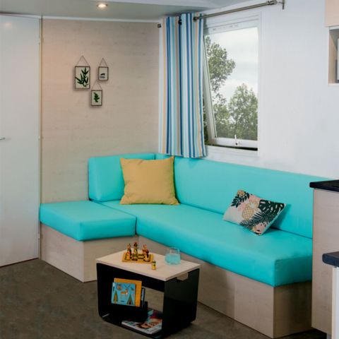 Stacaravan 6 personen - Stacaravan Loisir+ 6 personen 3 kamers 30m² - stacaravan voor 6 personen