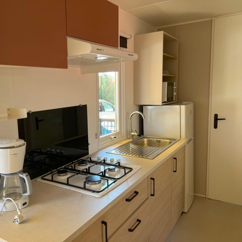 Stacaravan 6 personen - 2 slaapkamers - CLIM