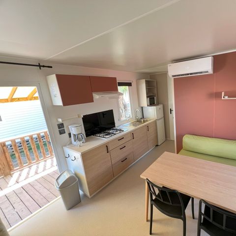 Stacaravan 6 personen - 2 slaapkamers - CLIM