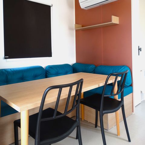 Stacaravan 6 personen - 4/6 personen 2 slaapkamers, 27m2 categorie 2