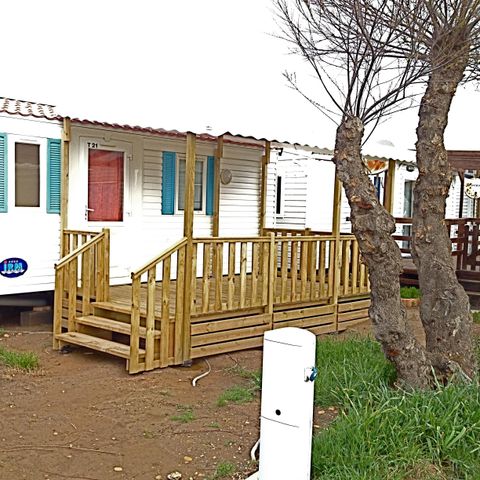 Stacaravan 4 personen - 2 kamers, 23m2 categorie 1